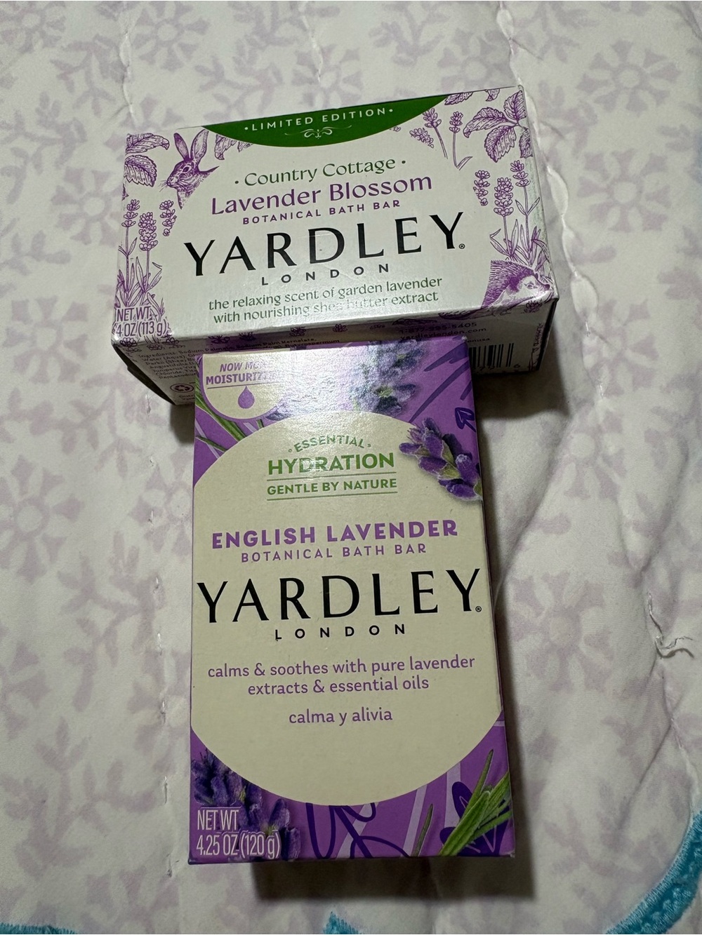 Yardley English Lavender Botanical Bath Bar - Lavender